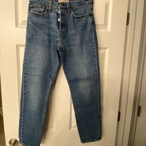 Levi’s wedge jeans